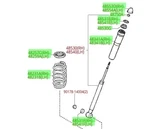 Toyota Sienna 2011-2015 Front & Rear Coil Springs W/hardware Kit Genuine Oem. Fixed Price $1365.31.