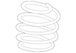 Genuine Mercedes-benz Helical Spring 247-321-13-00. Fixed Price $128.66.