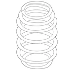 Genuine Volkswagen Coil Spring 3QF-511-115-K. Fixed Price $41.47.