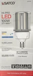 Satco S13124 Hi-pro Led 100W 277V-480V. Fixed Price $90.00.