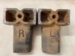 1998 Dodge Ram 1500 Rear Leaf Spring Lift Spacers Blocks Set 52038328 52038329. Fixed Price $142.10.