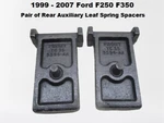 YC35-5594-AA 99 To 07 F250 F350 Pair Rear Auxiliary Leaf Spring U-bolt Spacers. Fixed Price $89.10.
