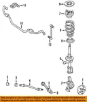 Chrysler Oem 98-04 300M Front Suspension Components-spring 4895297AA. Fixed Price $87.43.