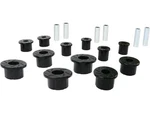 For 2003-2009 Dodge Ram 3500 Leaf Spring Bushing Set Rear Whiteline 65876ZVHT. Fixed Price $149.38.