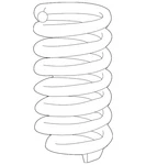Genuine Mercedes-benz Helical Spring 205-321-16-00. Fixed Price $110.49.