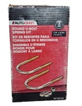 Autocraft Round U-bolt 1/2" X 6.5" (16.5CM) Spring Kit AC130134 Pack Heavy-d. Fixed Price $30.00.