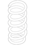 Genuine Nissan Coil Spring 55020-3JA0D. Fixed Price $124.61.