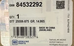 Gm 84532292 - Genuine Steering Wheel Coil Assembly / Clockspring. Fixed Price $265.00.