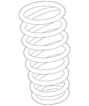 Genuine Mazda Coil Spring NA6W-28-011A. Fixed Price $122.14.