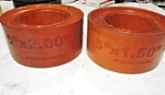 (2) Re Suspension Coil Rubbers For Od Springs 2" & 1.5" Tall Versions. Fixed Price $39.00.