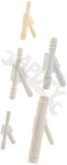 Apdty 58465 Vacuum Tubing Tee Connector Assortment. Fixed Price $14.63.