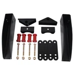 Rear Leaf Spring Relocation Pocket Set For 1955 1956 1957 Chevy Belair 150 210. Fixed Price $75.57.