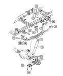 Genuine Mopar Rear Leaf Spring Left 68242503AA. Fixed Price $1294.80.