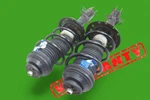 2012-2017 Fiat 500C Front Left Right Shock Absorber Strut Spring Coil Over. Fixed Price $182.96.