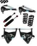 71 72 Chevy C10 Gmc Truck Tubular Control Arms 2" Drop Coil Spring Shock Kit. Fixed Price $1180.00.