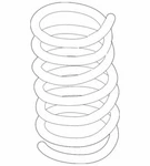 Genuine Ford Fusion 2013-2020 Rear Coil Spring Assembly- DG9Z-5560-G. Fixed Price $94.67.