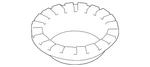 Genuine Ford Lower Spring Insulator DG9Z5586B. Fixed Price $27.60.