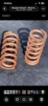 Swift Metric Coilover Springs Id 65MM 2.56" 8" Length 16KGF/MM 896LBS/IN. Fixed Price $125.00.