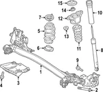 Genuine Mazda Coil Spring VA41-28-011A. Fixed Price $27.34.